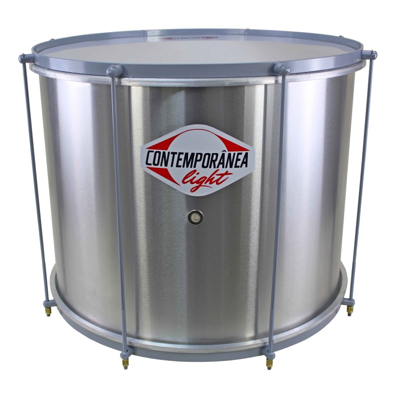 Surdo Contemporânea AXÉ Light 20″ x 40 cm – 8 tirants : léger, maniable et puissant. Son grave net, idéal batucada brésilienne.