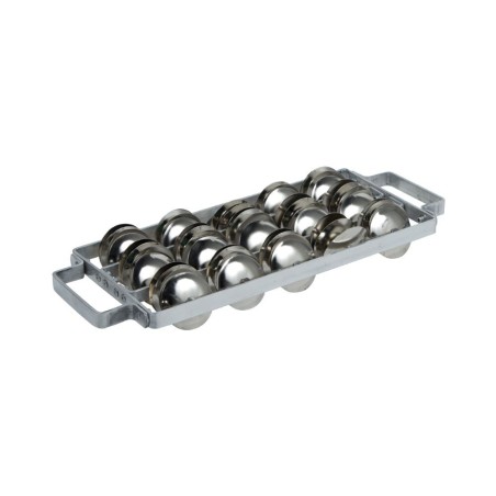 Chocalho Rocar double small Contemporânea Pro C-GP04 : cadre aluminium léger, son puissant et brillant. samba, batucada