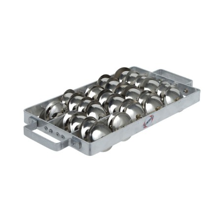 Chocalho Rocar double medium Contemporânea Pro C-GP03 : cadre aluminium, son puissant et brillant. batucada, samba