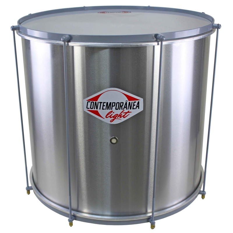 Surdo Contemporânea Light 22″ x 50 cm – 8 tirants : léger, maniable et puissant. Son grave net : Samba batucada brésilienne.