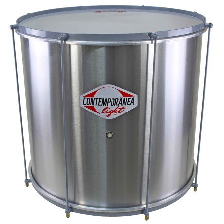 Surdo Contemporânea Light 22″ x 50 cm – 8 tirants : léger, maniable et puissant. Son grave net : Samba batucada brésilienne.
