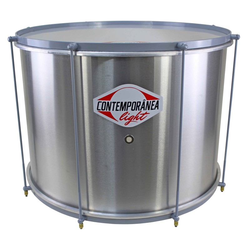 Surdo Contemporânea Série Pro 22″ en aluminium, puissant et léger. Professionnel - Samba batucada