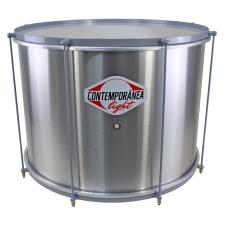 Surdo Contemporânea Série Pro 22″ en aluminium, puissant et léger. Professionnel - Samba batucada