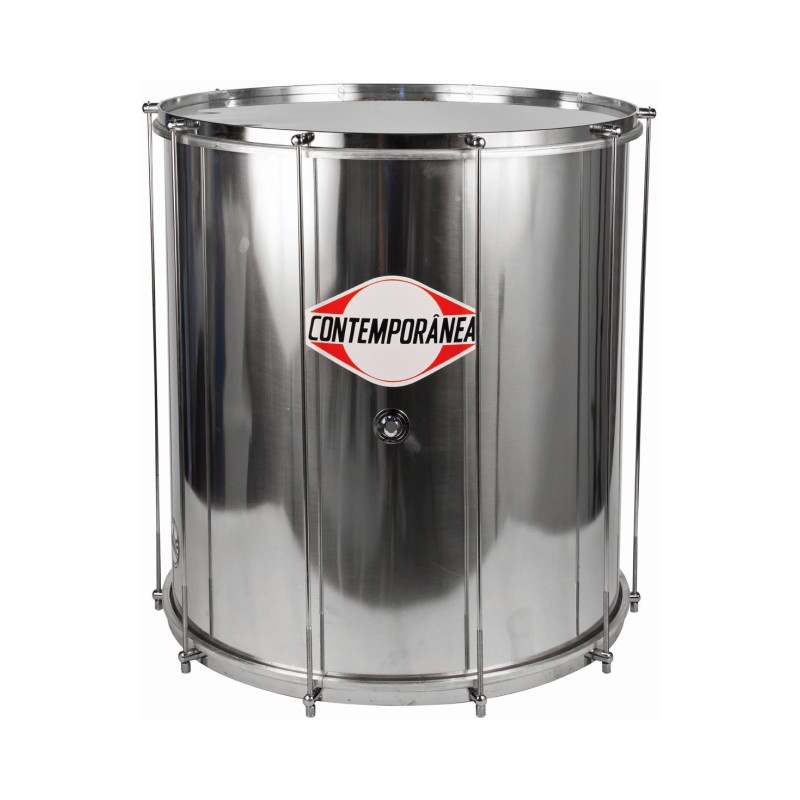 Surdo Contemporânea Série Pro 22″ en aluminium, puissant et léger. Professionnel - Samba Batucada
