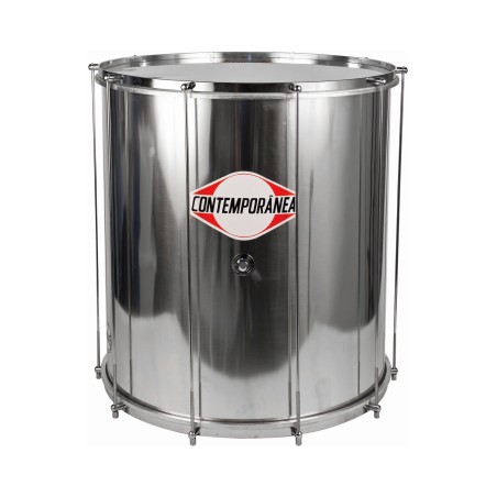 Surdo Contemporânea Série Pro 22″ en aluminium, puissant et léger. Professionnel - Samba Batucada