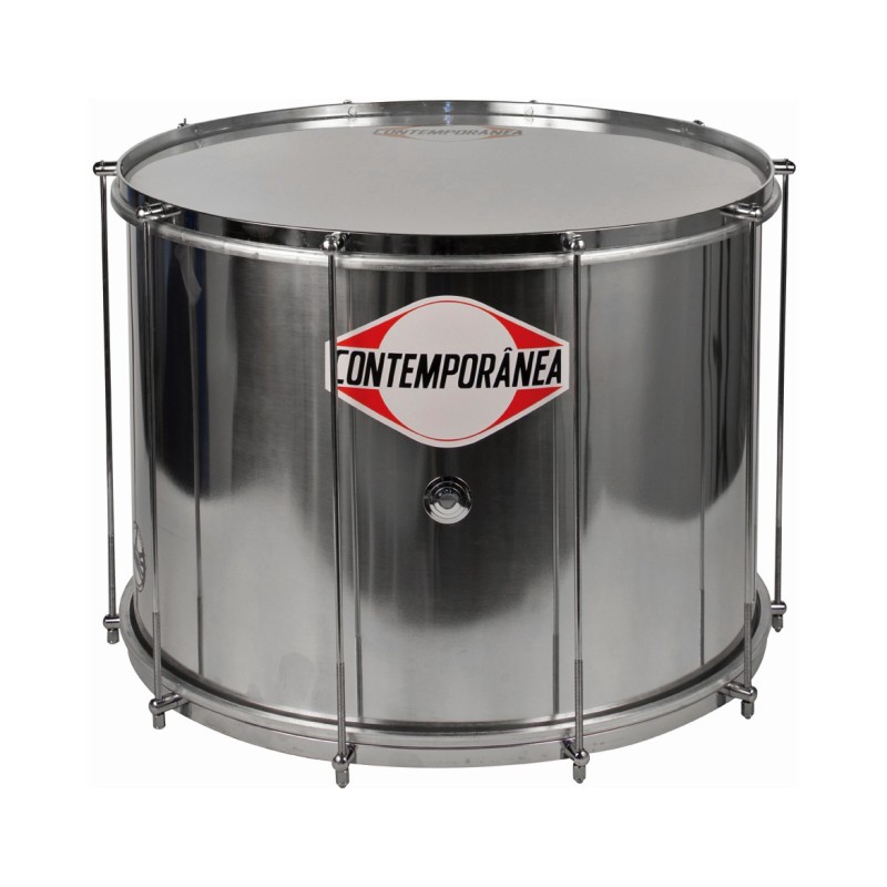 Surdo Contemporânea Série Pro 22″ en aluminium, puissant et léger. Professionnel - Surdo Marcacao Samba Batucada
