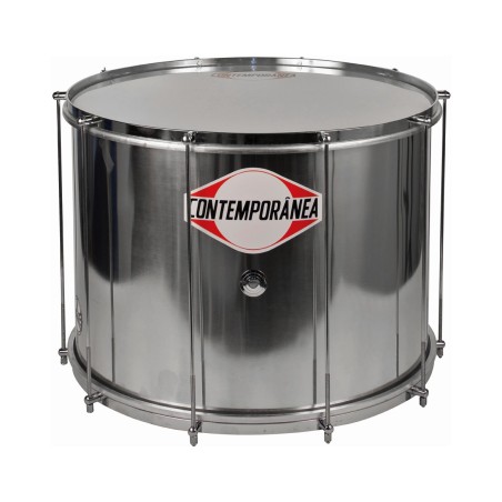 Surdo Contemporânea Série Pro 22″ en aluminium, puissant et léger. Professionnel - Surdo Marcacao Samba Batucada