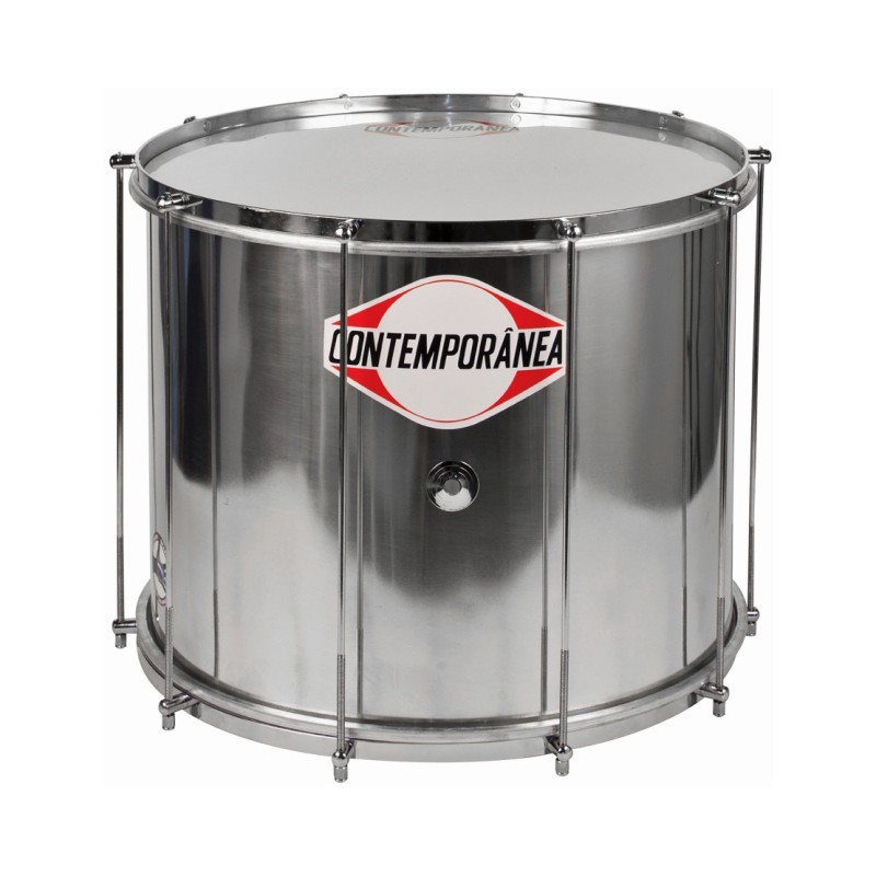 Surdo Contemporânea Série Pro 20″ en aluminium, puissant et léger. Professionnel - Samba Batucada - Surdo de Segunda