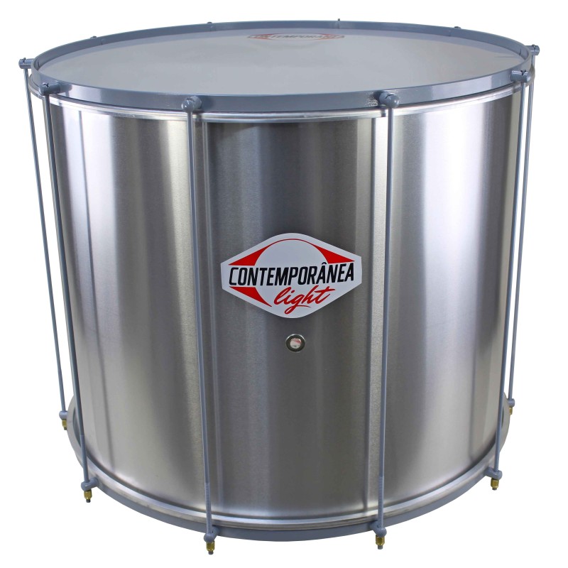 Surdo Contemporânea Light 24″ x 50 cm – 10 tirants : léger, maniable et puissant. Son grave net - Surdo Marcacao Fundo Primera