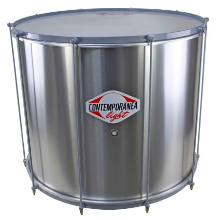 Surdo Contemporânea Light 24″ x 50 cm – 10 tirants : léger, maniable et puissant. Son grave net - Surdo Marcacao Fundo Primera