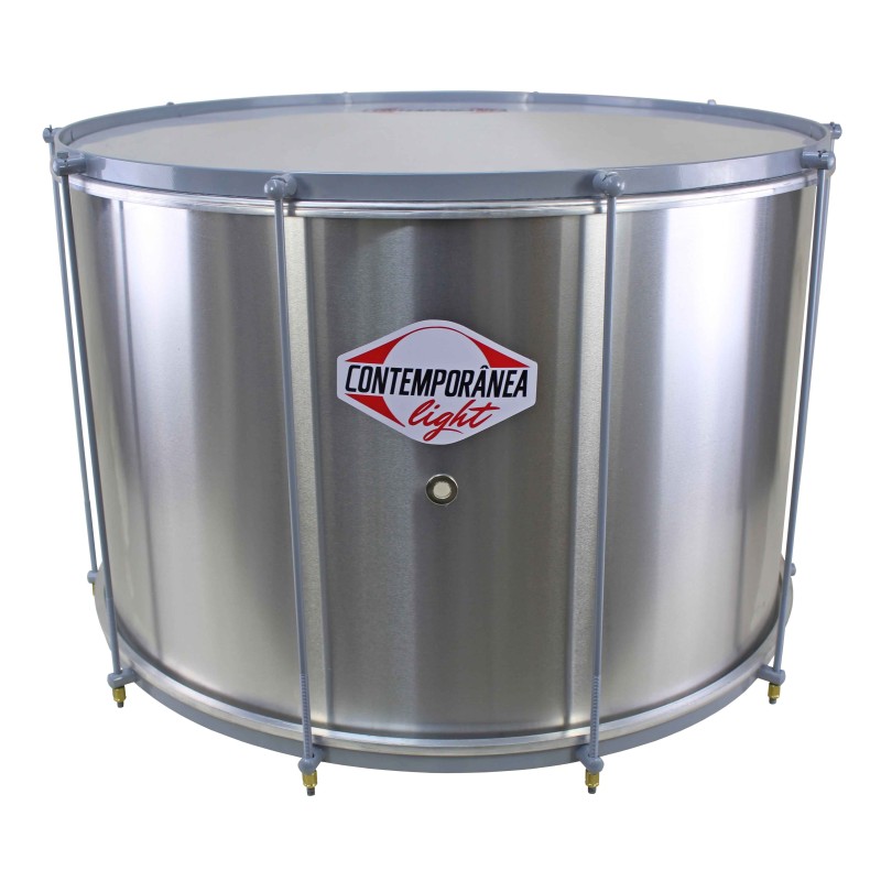 Surdo Contemporânea Série Light 24″ en aluminium, puissant et léger. AXE - Surdo Marcacao Fundo Primera Samba