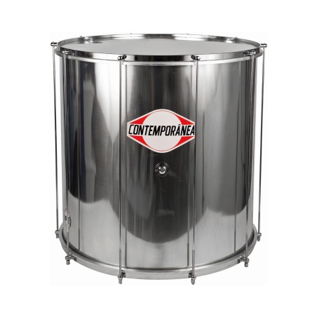 Surdo Contemporânea Série Pro 24″ en aluminium, puissant et léger. Professionnel - Surdo Marcacao Fundo de primera - Samba
