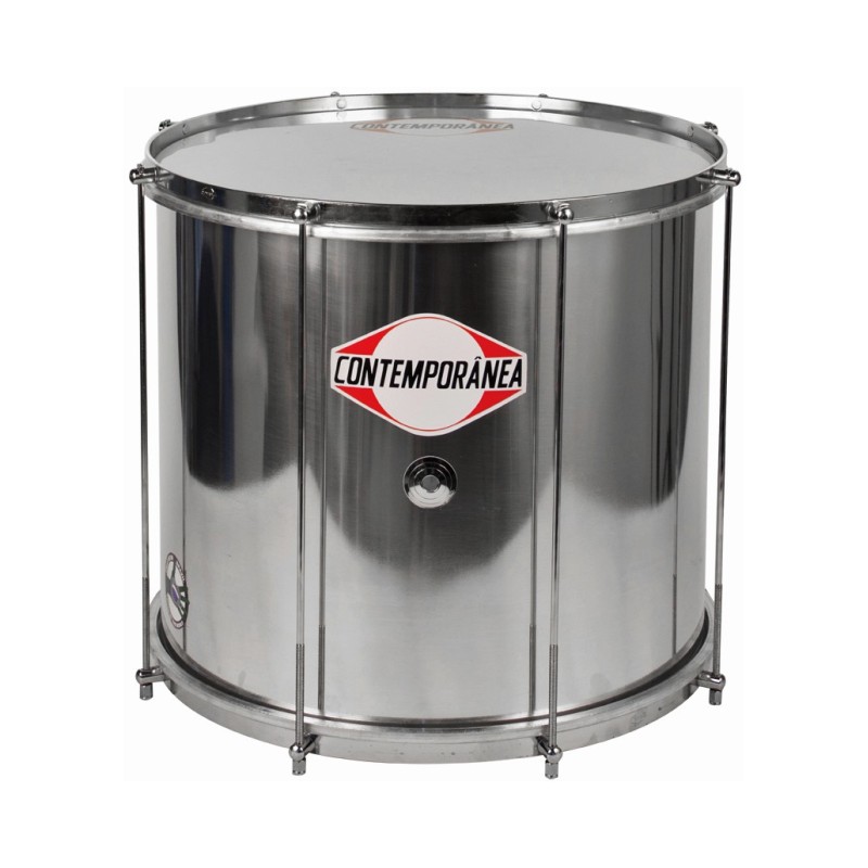 Surdo Contemporânea Série Pro AXE  18″ en aluminium, puissant et léger. Professionnel - Qualité authentique samba !