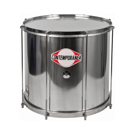 Surdo Contemporânea Série Pro AXE  18″ en aluminium, puissant et léger. Professionnel - Qualité authentique samba !
