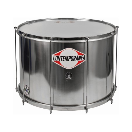 Surdo Contemporânea Série Pro 24″ en aluminium, puissant et léger. Professionnel - Surdo Marcacao Fundo de primera - Samba