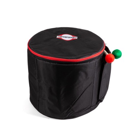 Housse de Surdo 18x40 cm Deluxe Contemporânea - rangement-peau-mailloche