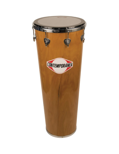 Timbal 14" pouces - Hauteur 90cm - 8 tirants - Bois - C-TIB02