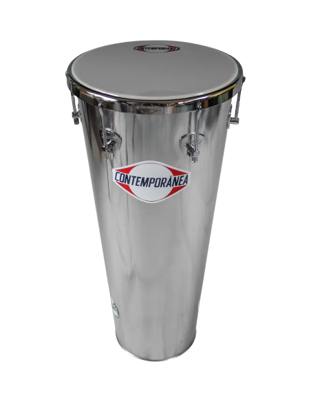 Timbal 12" pouces - Hauteur 70cm - 8 tirants - Aluminium - C-TIM03